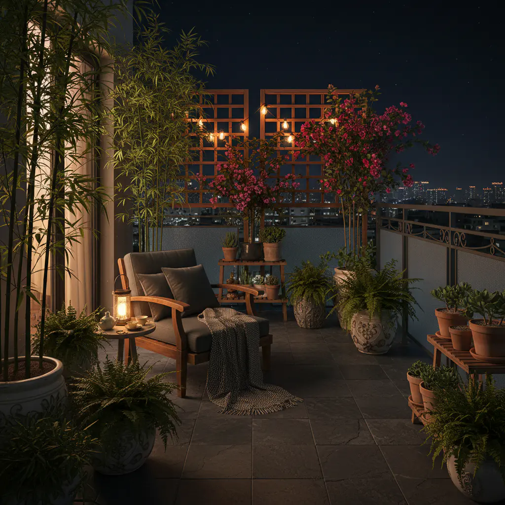 Balcony garden